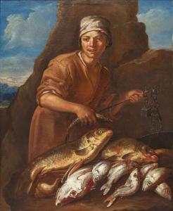 Giacomo Francesco Cipper conhecido como il Todeschini (Feldkirch, 1664 - Milão, 1736), Jovem pescador